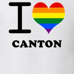 Canton St Lawrence County New York State I Love Heart Gay Pride T Shirt 5443036