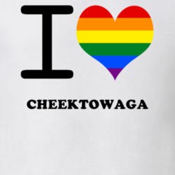 Cheektowaga Erie County New York State I Love Heart Gay Pride T Shirt 5443191