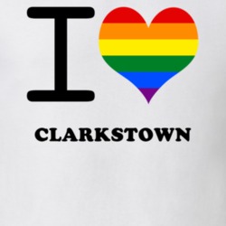 Clarkstown Rockland County New York State I Love Heart Gay Pride T Shirt 5443263