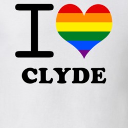 Clyde Wayne County New York State I Love Heart Gay Pride T Shirt 5443326
