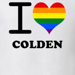 Colden Erie County New York State I Love Heart Gay Pride T Shirt 5443367