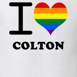 Colton St Lawrence County New York State I Love Heart Gay Pride T Shirt 5443386