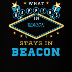 Beacon Dutchess County New York State What Happens In Stays In Parody T Shirt 5448019