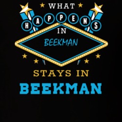 Beekman Dutchess County New York State What Happens In Stays In Parody T Shirt 5448021