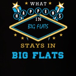 Big Flats Chemung County New York State What Happens In Stays In Parody T Shirt 5448041