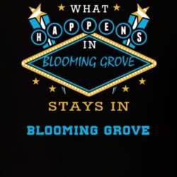 Blooming Grove Orange County New York State What Happens In Stays In Parody T Shirt 5448050