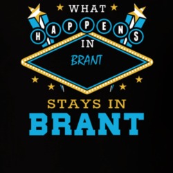 Brant Erie County New York State What Happens In Stays In Parody T Shirt 5448062