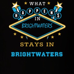 Brightwaters Suffolk County New York State What Happens In Stays In Parody T Shirt 5448069