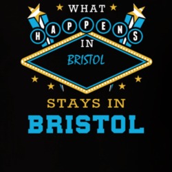 Bristol Ontario County New York State What Happens In Stays In Parody T Shirt 5448070