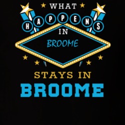 Broome Schoharie County New York State What Happens In Stays In Parody T Shirt 5448078