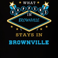 Brownville Jefferson County New York State What Happens In Stays In Parody T Shirt 5448079