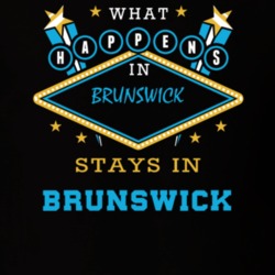 Brunswick Rensselaer County New York State What Happens In Stays In Parody T Shirt 5448080
