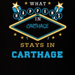 Carthage Jefferson County New York State What Happens In Stays In Parody T Shirt 5448121