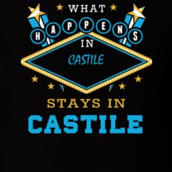 Castile Wyoming County New York State What Happens In Stays In Parody T Shirt 5448123