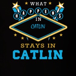 Catlin Chemung County New York State What Happens In Stays In Parody T Shirt 5448127