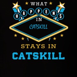 Catskill Greene County New York State What Happens In Stays In Parody T Shirt 5448130