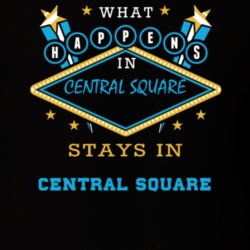 Central Square Oswego County New York State What Happens In Stays In Parody T Shirt 5448139