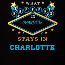 Charlotte Chautauqua County New York State What Happens In Stays In Parody T Shirt 5448145