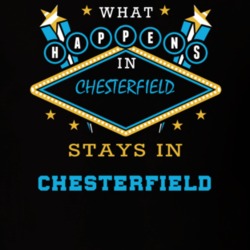 Chesterfield Essex County New York State What Happens In Stays In Parody T Shirt 5448159