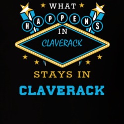 Claverack Columbia County New York State What Happens In Stays In Parody T Shirt 5448172