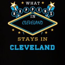 Cleveland Oswego County New York State What Happens In Stays In Parody T Shirt 5448177
