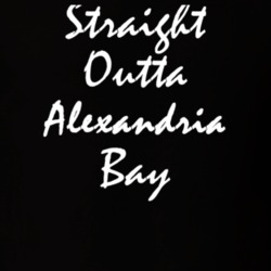 Alexandria Bay Jefferson County New York State Straight Outta Hip Hop Parody T Shirt 5448220