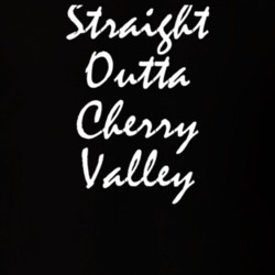 Cherry Valley Otsego County New York State Straight Outta Hip Hop Parody T Shirt 5448766