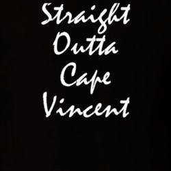 Cape Vincent Jefferson County New York State Straight Outta Hip Hop Parody T Shirt 5448804
