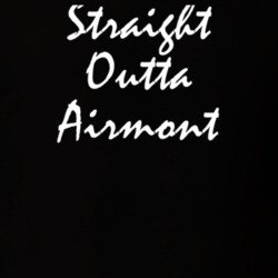 Airmont Rockland County New York State Straight Outta Hip Hop Parody T Shirt 5448846