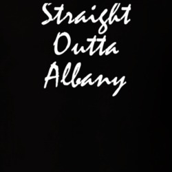 Albany Albany County New York State Straight Outta Hip Hop Parody T Shirt 5448855