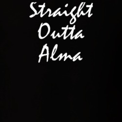Alma Allegany County New York State Straight Outta Hip Hop Parody T Shirt 5448888