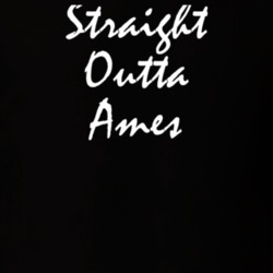 Ames Montgomery County New York State Straight Outta Hip Hop Parody T Shirt 5448920
