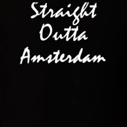 Amsterdam Montgomery County New York State Straight Outta Hip Hop Parody T Shirt 5448936