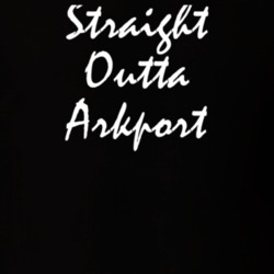 Arkport Steuben County New York State Straight Outta Hip Hop Parody T Shirt 5448981