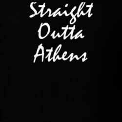 Athens Greene County New York State Straight Outta Hip Hop Parody T Shirt 5449004