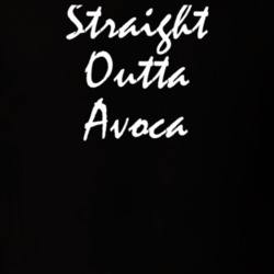 Avoca Steuben County New York State Straight Outta Hip Hop Parody T Shirt 5449041
