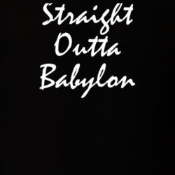 Babylon Suffolk County New York State Straight Outta Hip Hop Parody T Shirt 5449047