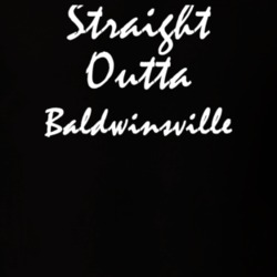Baldwinsville Onondaga County New York State Straight Outta Hip Hop Parody T Shirt 5449058