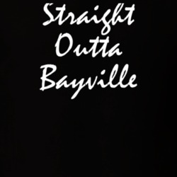 Bayville Nassau County New York State Straight Outta Hip Hop Parody T Shirt 5449097