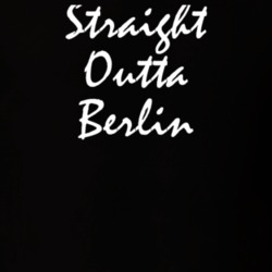 Berlin Rensselaer County New York State Straight Outta Hip Hop Parody T Shirt 5449152
