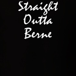 Berne Albany County New York State Straight Outta Hip Hop Parody T Shirt 5449156