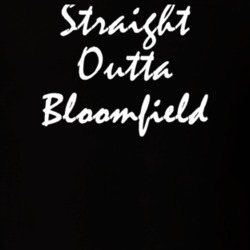 Bloomfield Ontario County New York State Straight Outta Hip Hop Parody T Shirt 5449186