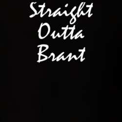 Brant Erie County New York State Straight Outta Hip Hop Parody T Shirt 5449228