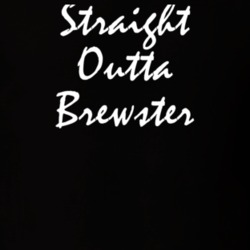 Brewster Putnam County New York State Straight Outta Hip Hop Parody T Shirt 5449236