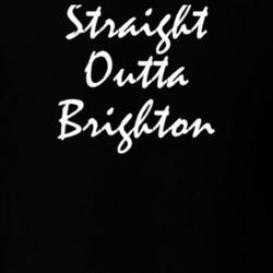 Brighton Monroe County New York State Straight Outta Hip Hop Parody T Shirt 5449247