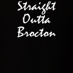 Brocton Chautauqua County New York State Straight Outta Hip Hop Parody T Shirt 5449265