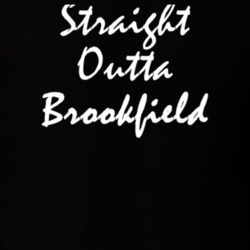 Brookfield Madison County New York State Straight Outta Hip Hop Parody T Shirt 5449271