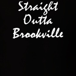 Brookville Nassau County New York State Straight Outta Hip Hop Parody T Shirt 5449279