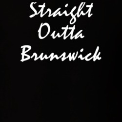 Brunswick Rensselaer County New York State Straight Outta Hip Hop Parody T Shirt 5449288