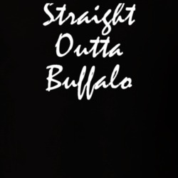 Buffalo Erie County New York State Straight Outta Hip Hop Parody T Shirt 5449301